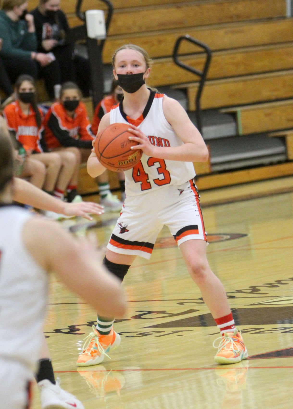 Colfax at Elk Mound girls basketball 1-25-21